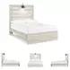 Cambeck Whitewash Full Panel Bed