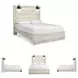 Cambeck Whitewash Queen Panel Bed