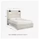 Cambeck Whitewash Queen Panel Bed