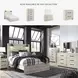 Cambeck Whitewash Queen Panel Bed