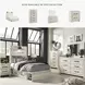 Cambeck Whitewash Queen Panel Storage Bed