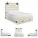 Cambeck Whitewash Queen Panel Storage Bed