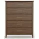 Nordhaven Nordic Walnut Panel Bedroom Set