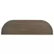 Bosley Lt. Brown Porpoise 60" Demilune TV Stand