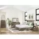Baystorm Brown King Storage Panel Bed with LED