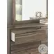 Jusika Brown Dresser with Mirror