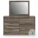 Jusika Brown Panel Bedroom Set