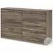 Jusika Brown Panel Bedroom Set