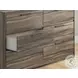 Jusika Brown 6 Drawer Dresser