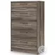 Jusika Brown Panel Bedroom Set