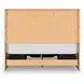 Baystorm Brown Queen Storage Panel Bed with LED