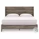 Jusika Brown King Panel Bed