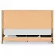 Baystorm Brown King Storage Panel Bed with LED