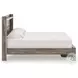 Jusika Brown King Panel Storage Bed