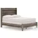 Jusika Brown Full Panel Bed