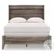 Jusika Brown Full Panel Bed