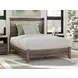 Baystorm Brown Full Storage Panel Bed with LED and 6 Drawers