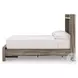 Jusika Brown Full Panel Storage Bed