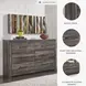 Drystan 6 Drawer Dresser