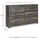 Drystan 6 Drawer Dresser