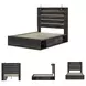 Drystan Queen Panel Bed with Side Storage Drawers