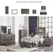 Drystan Twin Panel Bed with Dual Side Storage Drawers