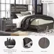 Drystan King Panel Bed