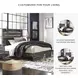 Drystan King Panel Bed