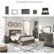Drystan Queen Bookcase Bed with Dual Side Storage Drawers