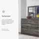 Drystan 6 Drawer Dresser and Mirror