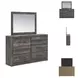 Drystan 6 Drawer Dresser and Mirror