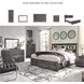Drystan King Bookcase Bed with Front Storage Footboard