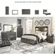 Drystan Queen Panel Bed with Front Storage Footboard