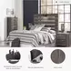 Drystan Full Panel Bed