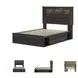 Drystan Full Bookcase Bed with Side Storage Drawers