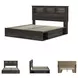Drystan King Bookcase Bed with Dual Side Storage Drawers
