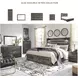 Drystan King Panel Bed with Front Storage Footboard