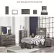 Drystan Twin Panel Bed with Side Storage Drawers
