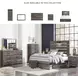 Drystan Full Panel Bed with Side Storage Drawers