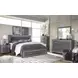 Lodanna Gray 6 Drawer Dresser and Rectangular Mirror