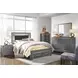 Lodanna Gray 6 Drawer Dresser and Rectangular Mirror