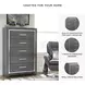 Lodanna Gray 5 Drawer Chest