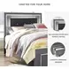 Lodanna Gray Full Upholstered Panel Storage Bed
