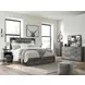 Baystorm Gray 6 Drawer Dresser and Rectangular Mirror