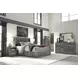 Baystorm Gray 6 Drawer Dresser and Rectangular Mirror