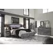 Baystorm Gray 6 Drawer Dresser and Rectangular Mirror