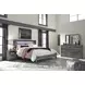 Baystorm Gray 6 Drawer Dresser and Rectangular Mirror