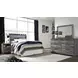 Baystorm Gray 6 Drawer Dresser and Rectangular Mirror