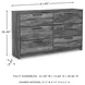 Baystorm Gray Dresser
