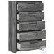 Baystorm Gray Youth Panel Bedroom Set with LED